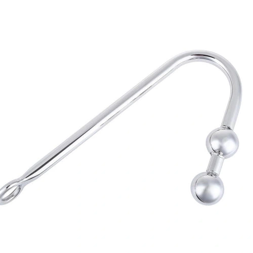 Anal Hooks Balls Steel Stainless 4417 Hook Pleasurable Two Anal 0723